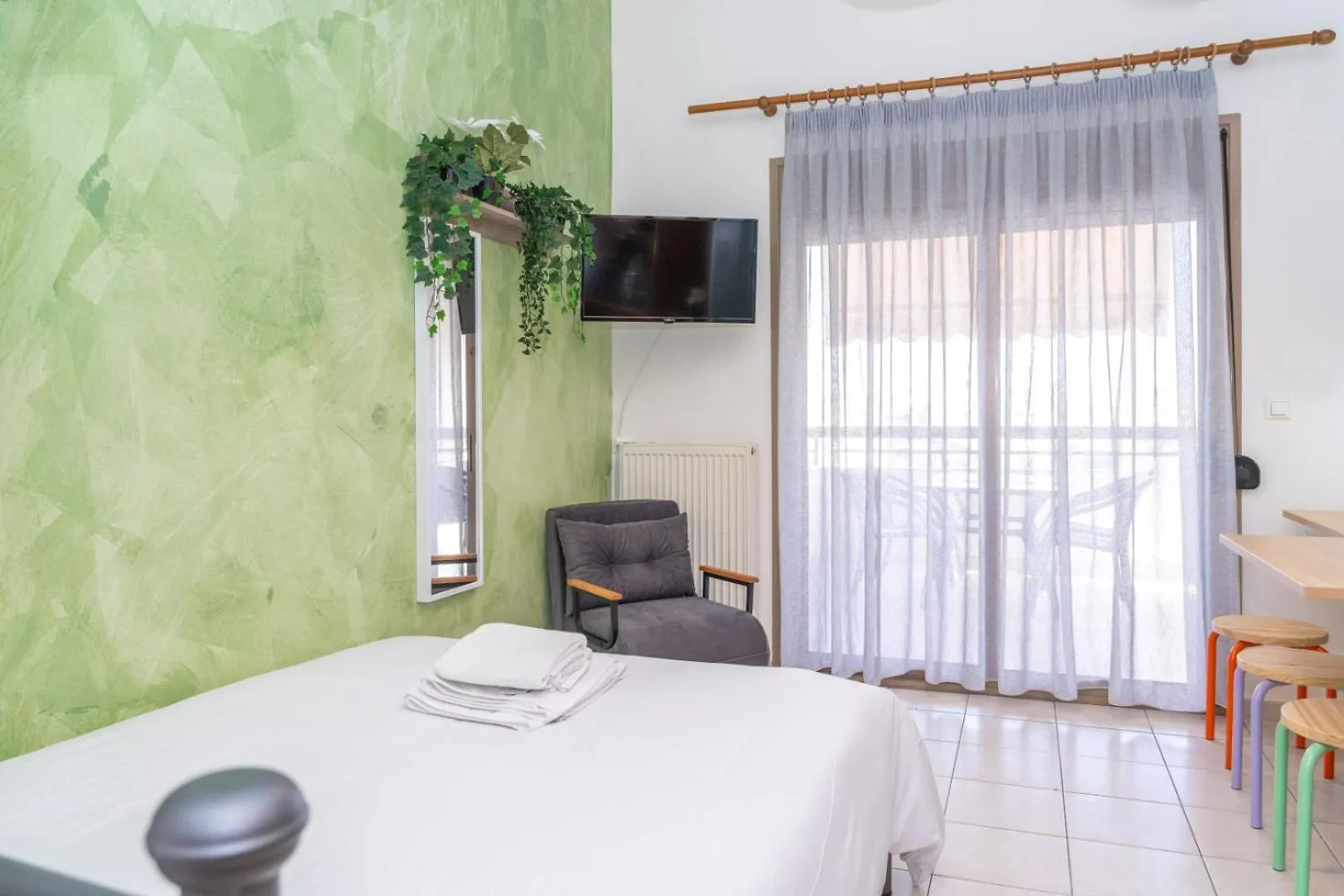 Kosmos Sercvice Apartment Beautiful Studio 2 With Additional Cost Parking Thessaloníki