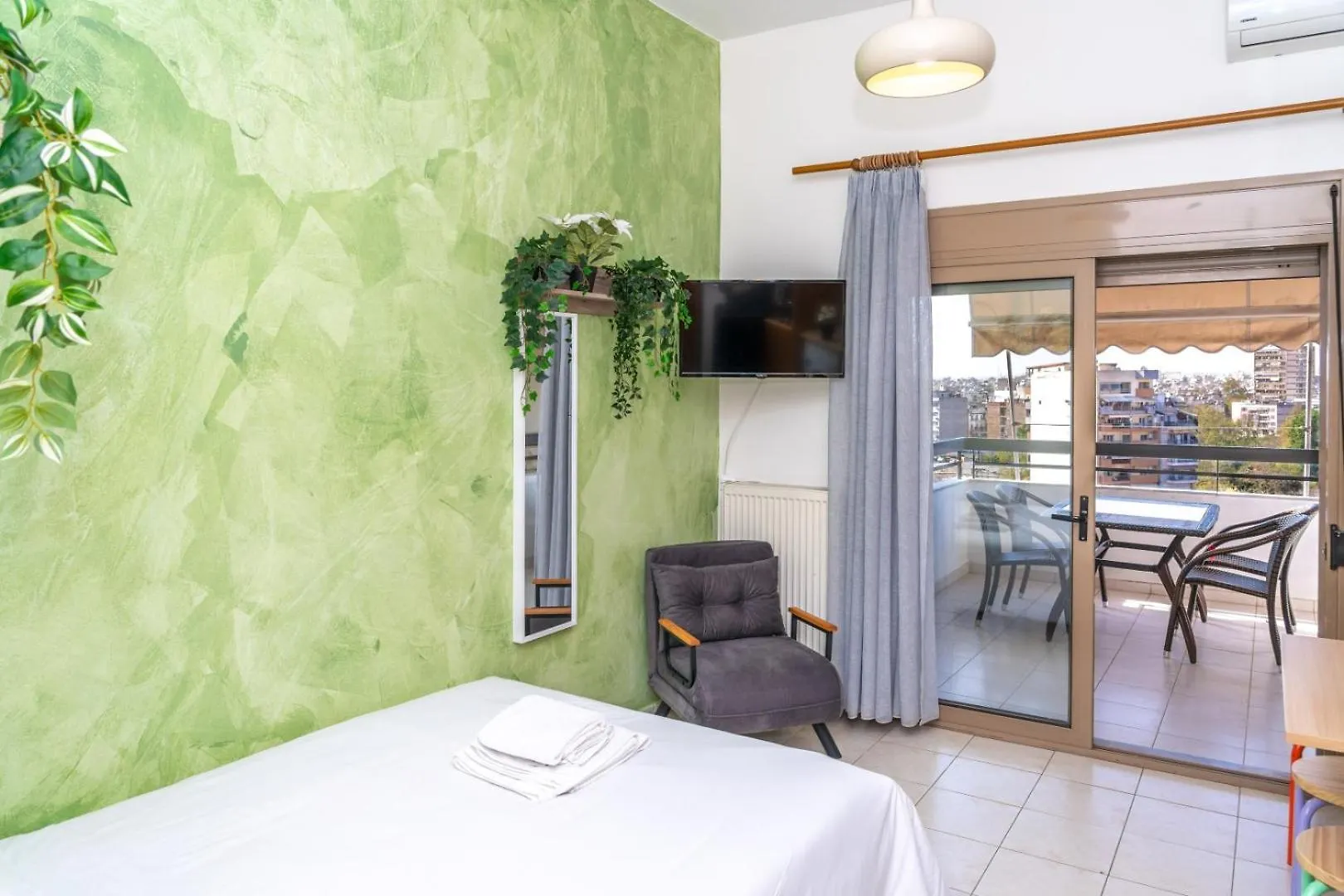 Kosmos Sercvice Apartment Beautiful Studio 2 With Additional Cost Parking Thessaloníki Grækenland