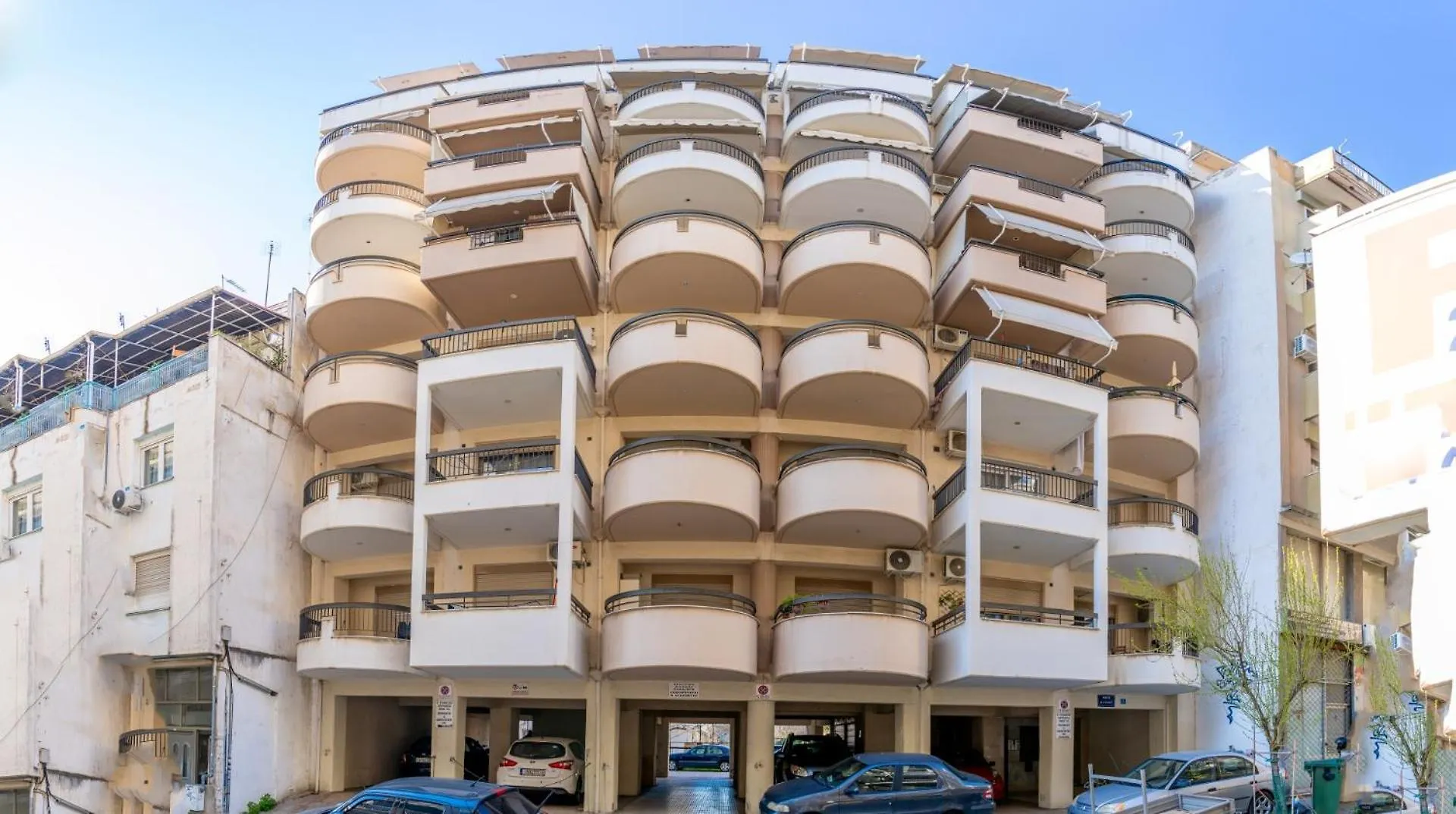 Kosmos Sercvice Apartment Beautiful Studio 2 With Additional Cost Parking Thessaloníki